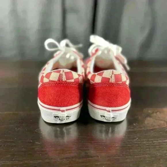 Size 5.5m/ 7w  - VANS Old‎ Skool Red Checkerboard - Picture 4 of 8
